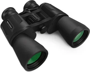10 x 50 Binoculars for Adults, Powerful Binoculars for Bird Watching, Multi-Coated Optics Durable Full-Size Clear Binocular for Travel Sightseeing Outdoor Sports Games and Concerts