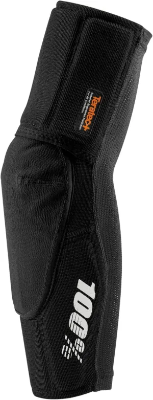 100% Teratec Mountain Biking Elbow Pad - MTB & BMX Protection - Ultralight Nylon Slip On Sleeve with Built in Padding