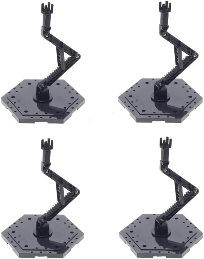 1/144 HG/RG/BB Doll Model, Gundam Model, Doll Assembly Bracket, Display Platform Base, Support Frame, Gundam Model Tool, Workbench Panel Rack. (4 Brackets)
