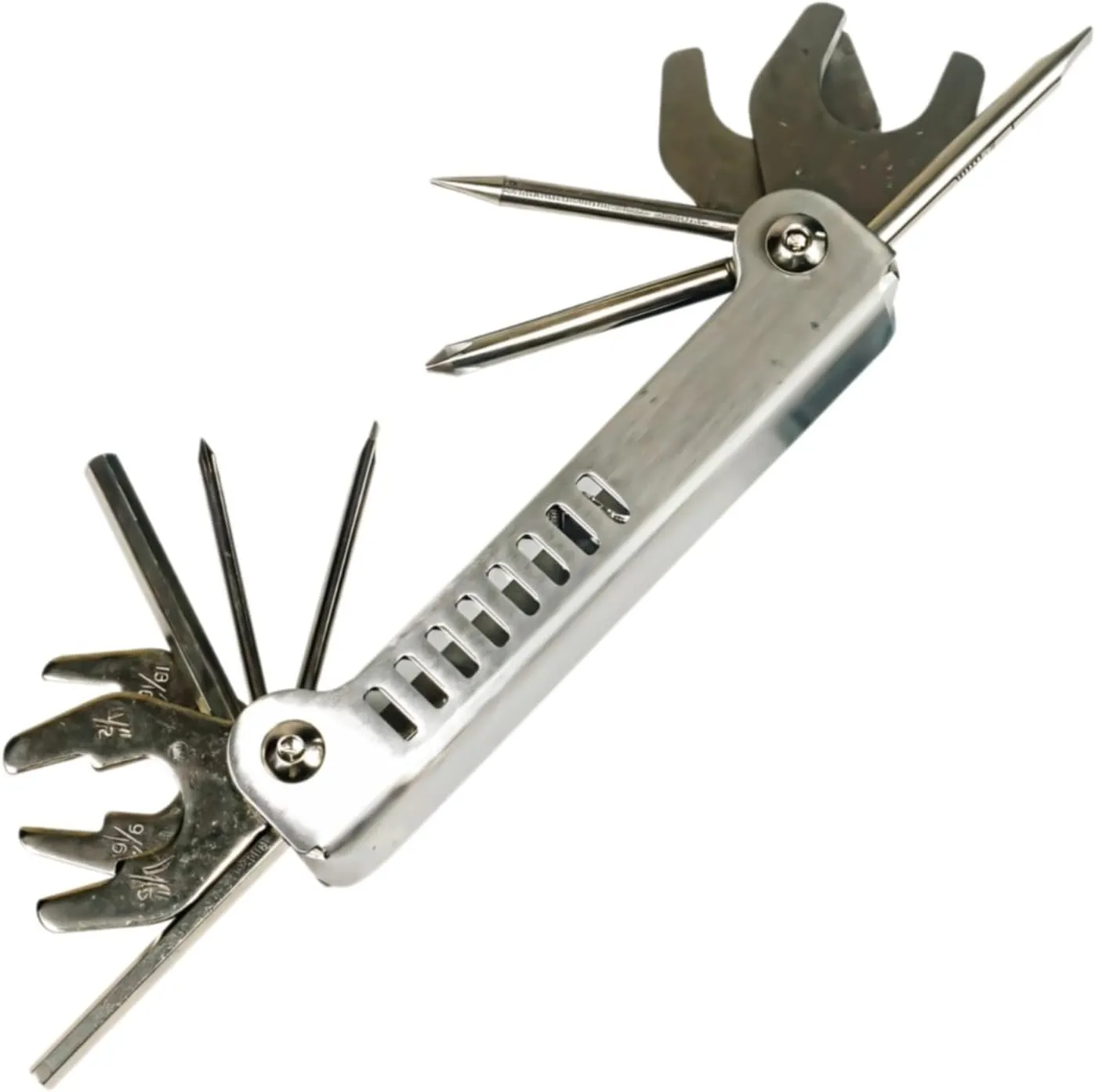 13-in-1 Scuba Diving Multi-Tool, Compact Stainless Steel Regulator Repair Tool, Portable Tank Valve Maintenance Tool for Divers