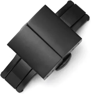 16/18/20/22mm 316L Stainless Steel Buckle Double Press Buckle for Leather Strap Metal Folding Clasp Turtle Back Buckle