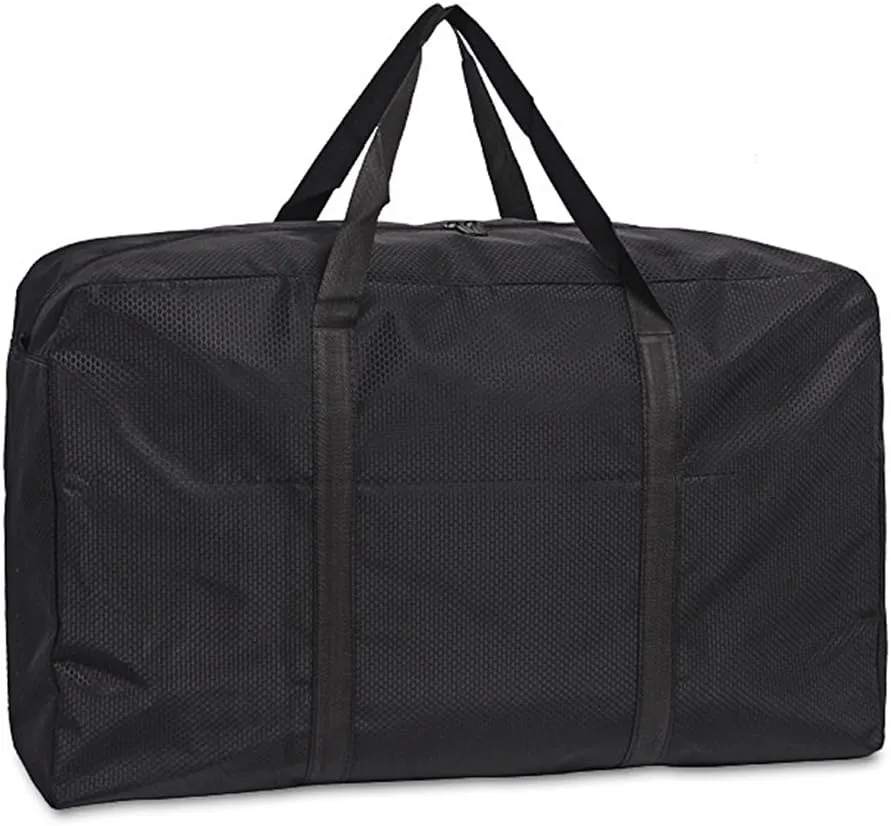 180L Oversized Waterproof Storage Bag Foldable Travel Duffel Cargo Jumbo Bag Comforter Quilt Bedspread Pillow Luggage Moving Tote Garment Closet Storage Organizer Space Saving Laundry Bag