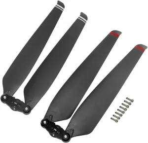 1Pair 32 Inch Nylon Carbon Fiber Mix Propeller 3211 CW CCW Props for P20 Agriculture Helicopter Airplane Drone(with Propeller Clip)