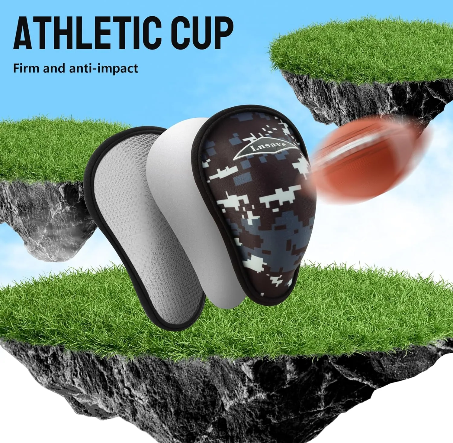 2-Pack Youth Baseball Sliding Shorts with 1 Athletic Cup Boys Padded Compression Short for Softball, Football, Hockey