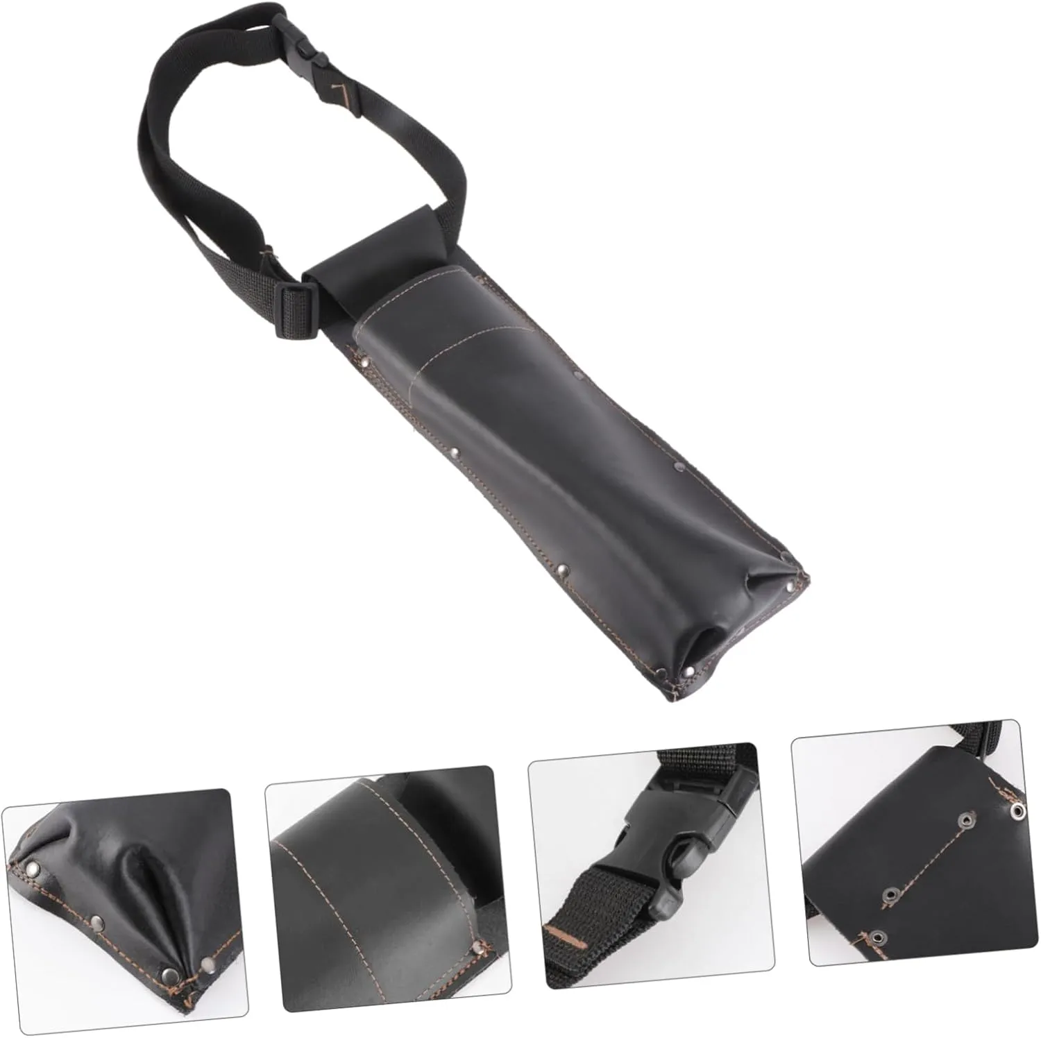 2 Pcs Welding Rod Package Storage Container Machine Battery Wrenches Oven Welding Accessories Welding Holder Welding Rod Organizers Spool Magnet Cowhide Black