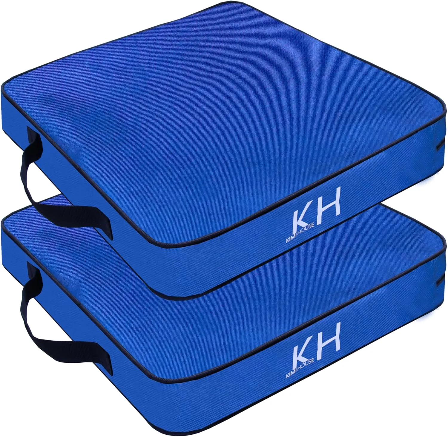 2 Pieces Bleacher Seat Cushions, Indoor&Outdoor Chair Cushions, Stadium Seat Cushions for Bleachers, Boat Canoe Kayak Seat, Best for Camping, Bleachers, Sports Events