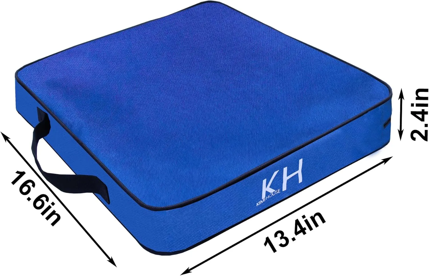 2 Pieces Bleacher Seat Cushions, Indoor&Outdoor Chair Cushions, Stadium Seat Cushions for Bleachers, Boat Canoe Kayak Seat, Best for Camping, Bleachers, Sports Events