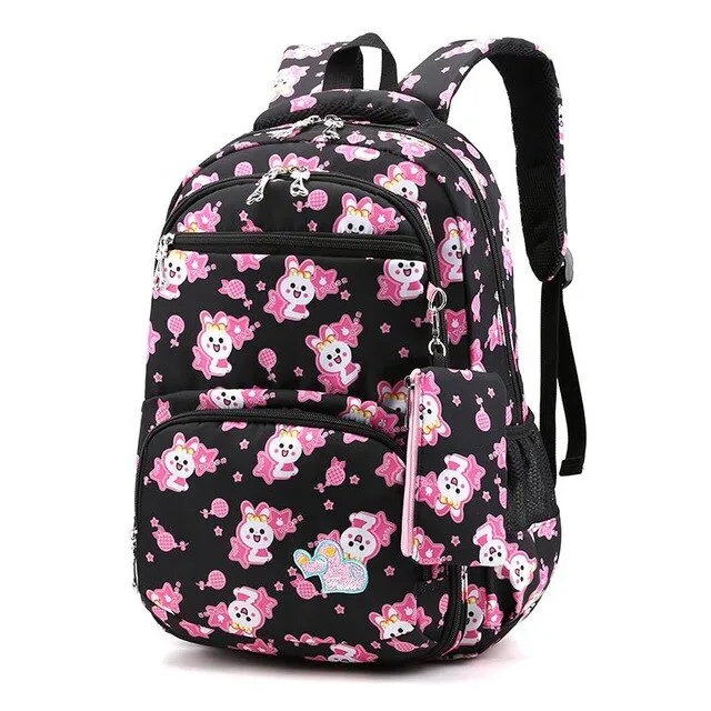 2019 Girl Student School Bags Children Bagpack Cute College Schoolbags Cartoon Large Backpack For Teenage Girls mochila infantil