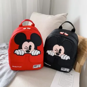 2019 New Mickey School Bag Minnie for Boys Girls baby Bag Children Backpack Kindergarten Backpack kid School Bags Satchel