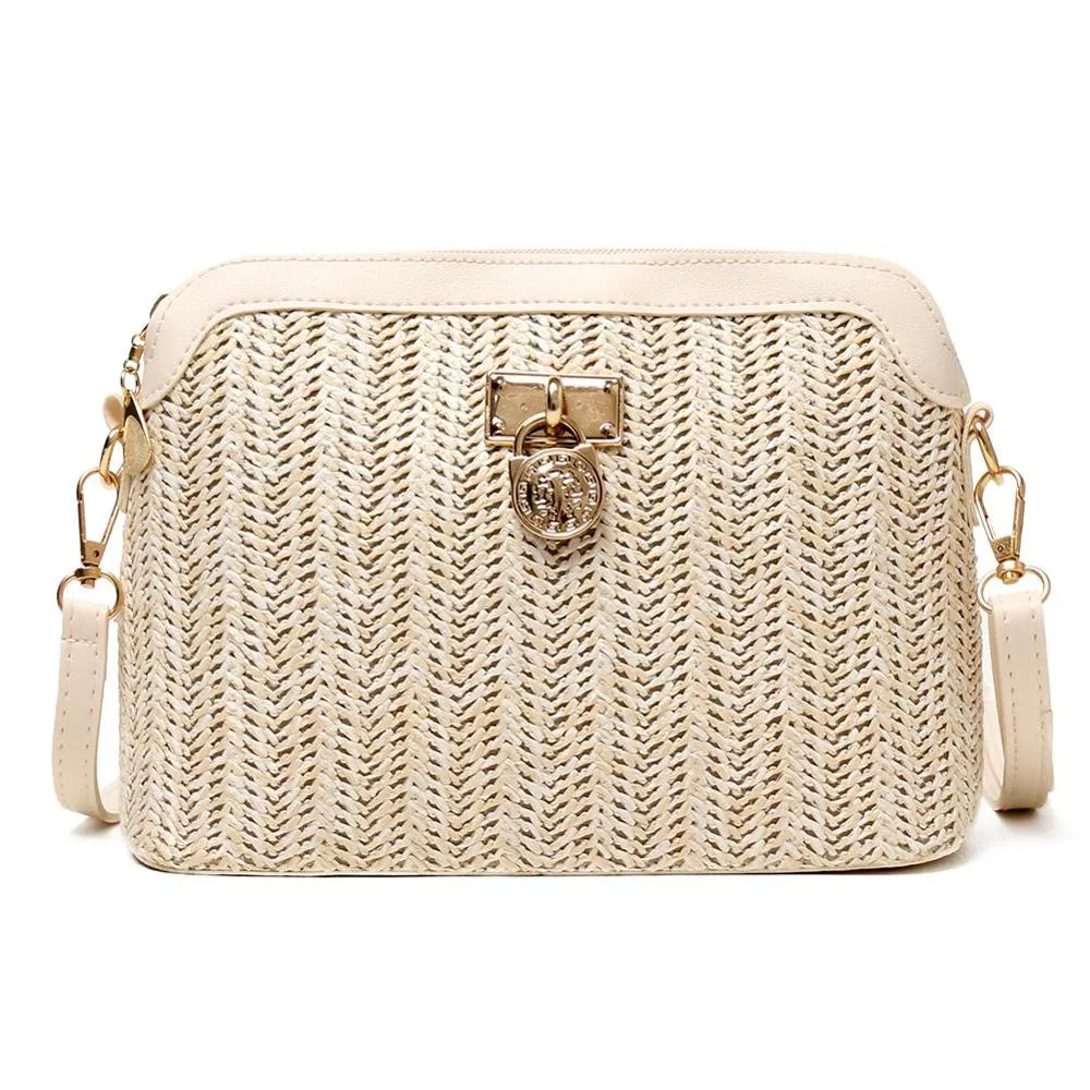 2024 Summer Straw Bags For Women Handmade Tassel Beach Bags Raffia Rattan Woven Handbags Female Vacation Crossbody Bags Clutch
