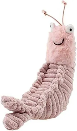 22cm Lovely PIPI Shrimp Plush Toy, Lobster Plush, Marine Animal Stuffed Doll, Gift Decoration Cute Pillow Kawaii Pink