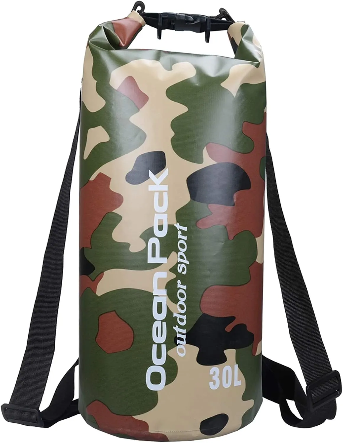 2L/3L/5L/10L/15L/20L/30L 500D Tarpaulin Heavey-Duty PVC Water Proof Dry Bag Sack for Kayaking/Boating/Canoeing/Fishing/Rafting/Swimming/Camping/Snowboarding