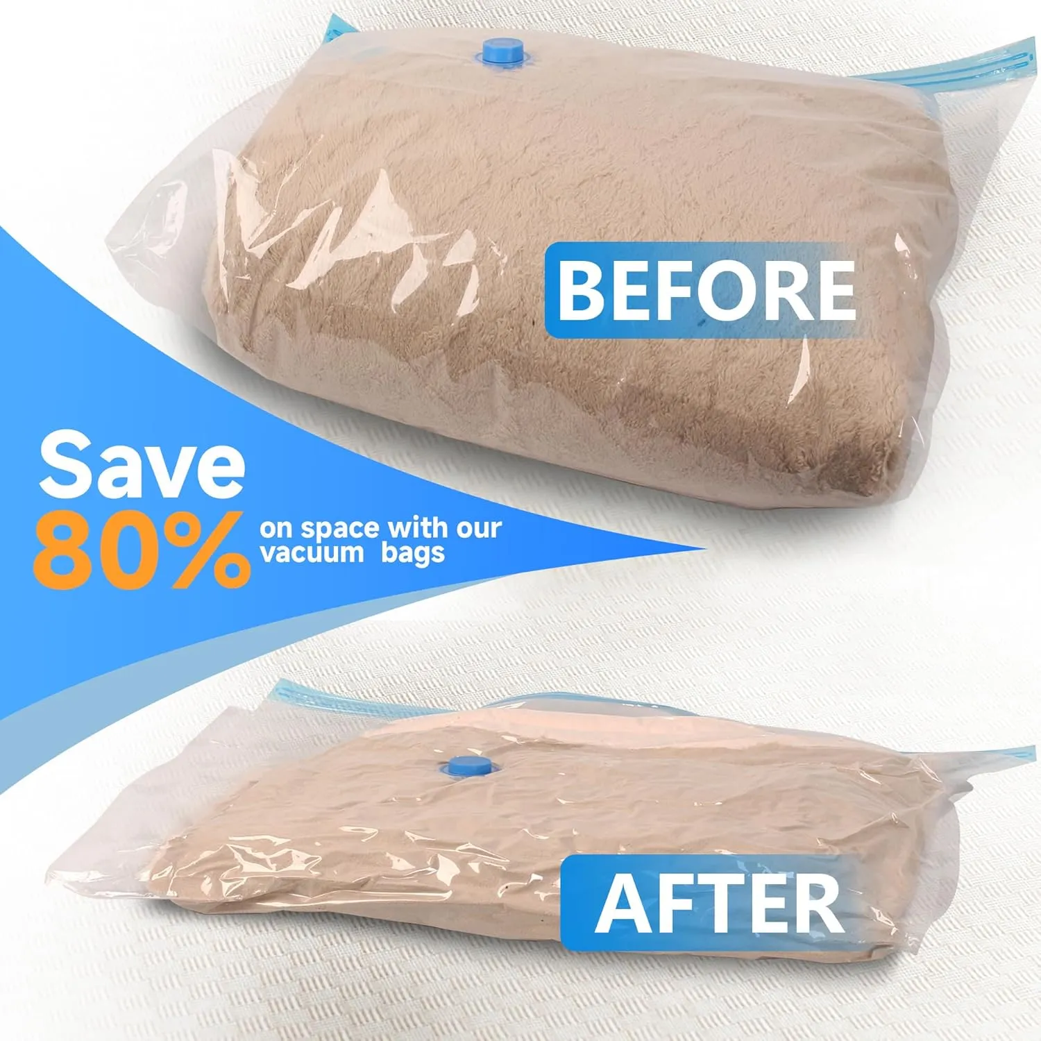 30 Pack Vacuum Storage Bags with Electric Air Pump, Space Saver Bags (4 Jumbo/4 Large/6 Medium/6 Small/5 Roll M/5 Roll S) Vacuum Sealer Bags for Clothes, Blanket, Duvets, Pillows, Comforters, Travel