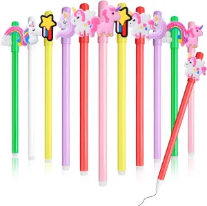 36pcs Unicorn Pens Unicorns Party Favors Goodie Bag Fillers Cute Cartoon Themed Classroom Prizes(Unicorn)
