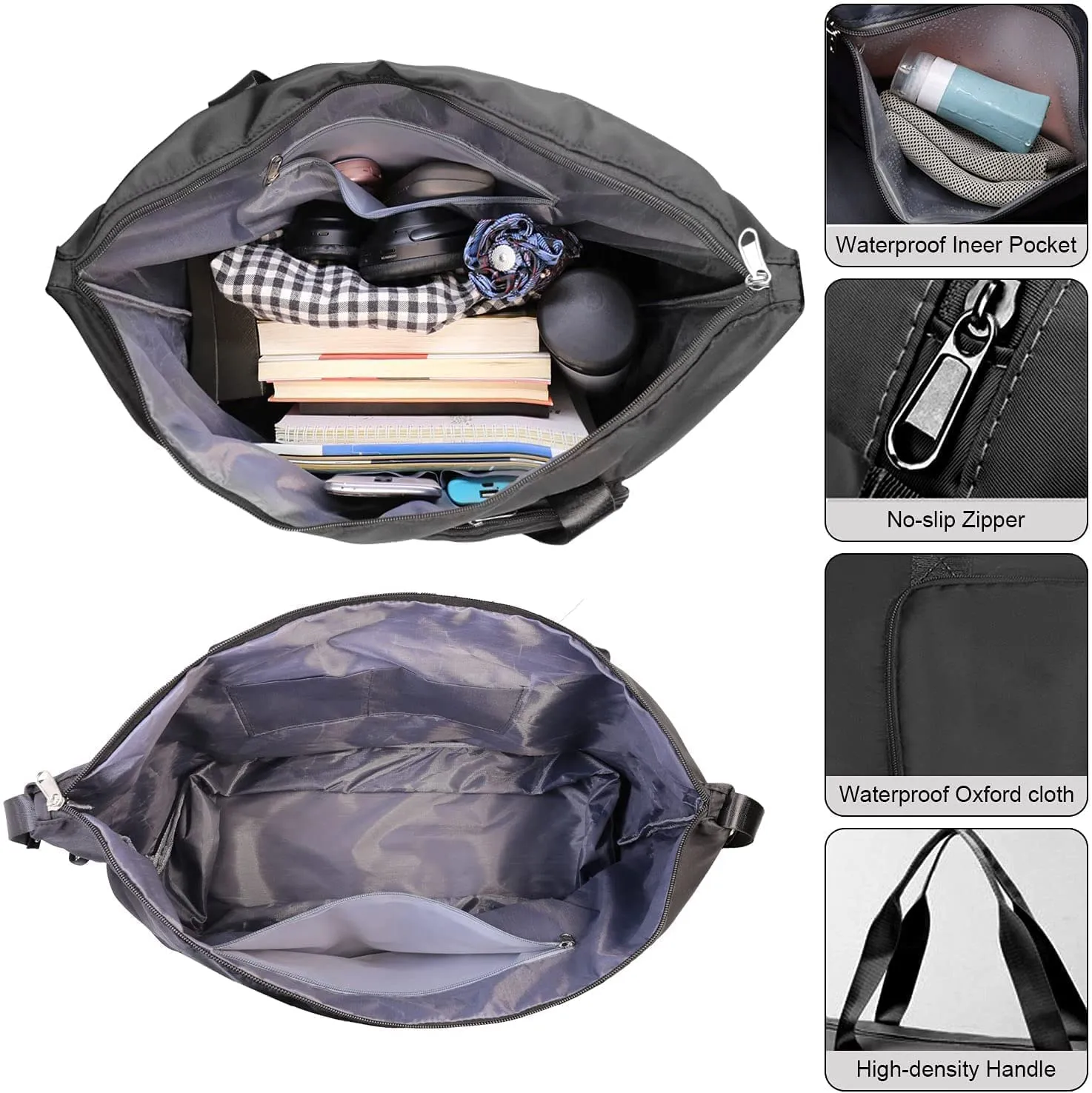 3792 Foldable Polyester Travel Duffel Bag