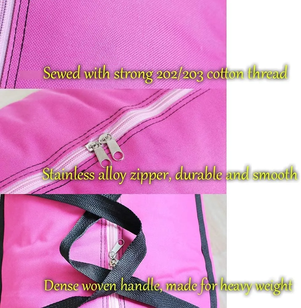 3pcs Extra Large 31.7 gal Heavy duty Storage Bags with Strong Handle, Travel Duffel Clothes Bags for Moving, Travelling, Camping, Festival Decorations Storage, Plaid stripes camouflage