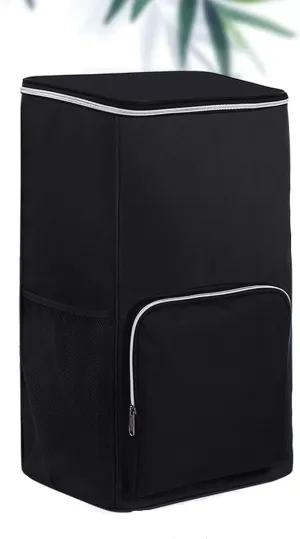43L Shopping Cart Replacement Bag - Trolley Replacement Bag, Hand Trucks Shopping Bag, Oxford Cloth Waterproof Storage Bag, Shopping Trolley Replacement Bag With Side Pockets, For Picnic, Travel(Black