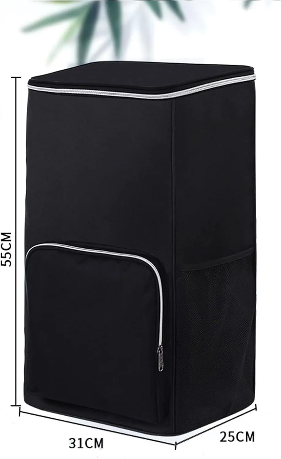43L Shopping Cart Replacement Bag - Trolley Replacement Bag, Hand Trucks Shopping Bag, Oxford Cloth Waterproof Storage Bag, Shopping Trolley Replacement Bag With Side Pockets, For Picnic, Travel(Black