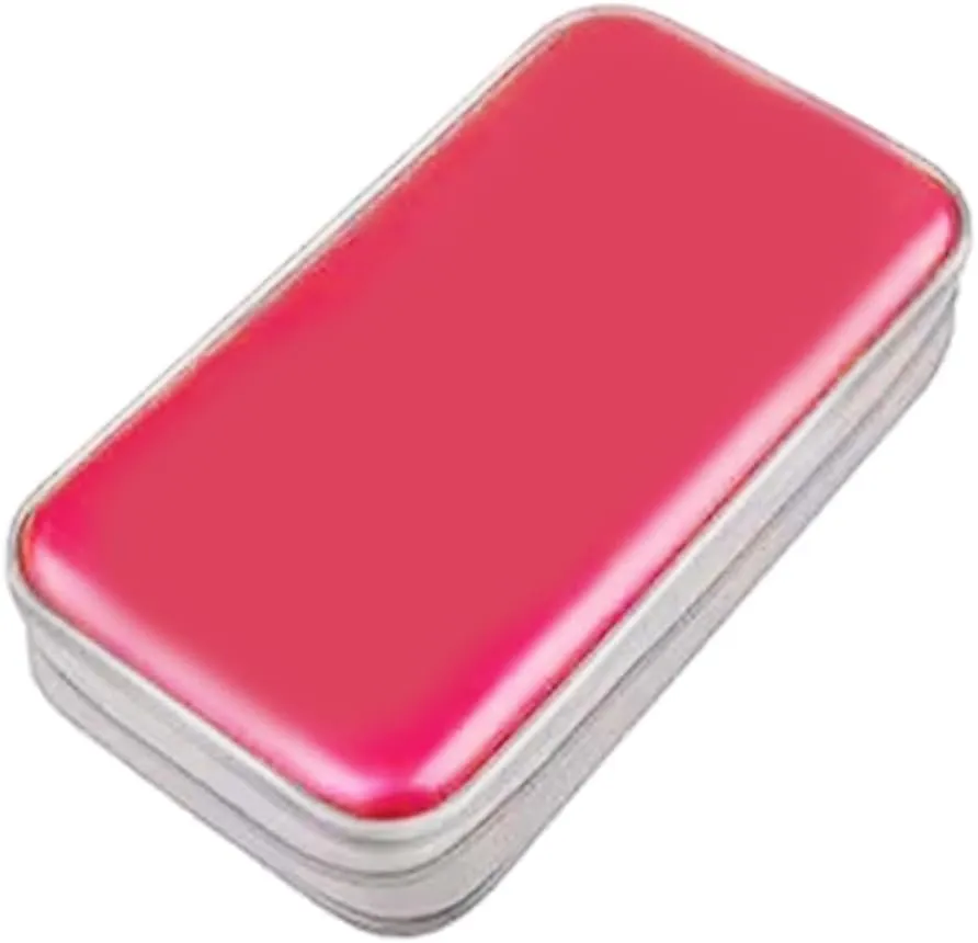 80-Slot Storage Handbag Disc Box Dusproof Protections Sleeve Case Storage Solution for Travel Use, Red, Bag Organiser