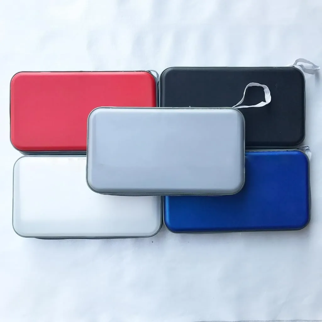 80-Slot Storage Handbag Disc Box Dusproof Protections Sleeve Case Storage Solution for Travel Use, Red, Bag Organiser