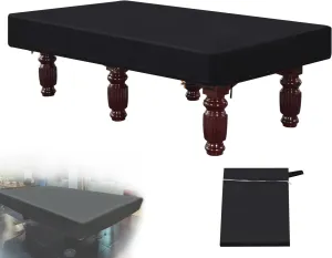 9 Foot Billiard Pool Table Cover, Pool Table Cover, Waterproof&Tearproof Cover for Pool Table with Storage Bag (9ft)