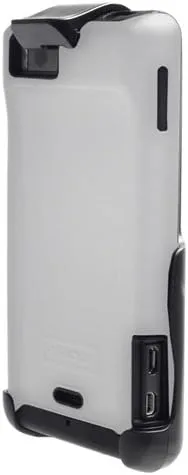 ACTIVE Case and Holster for Motorola Droid X/Droid X 2 - Combo Pack - Retail Packaging - Pearl White