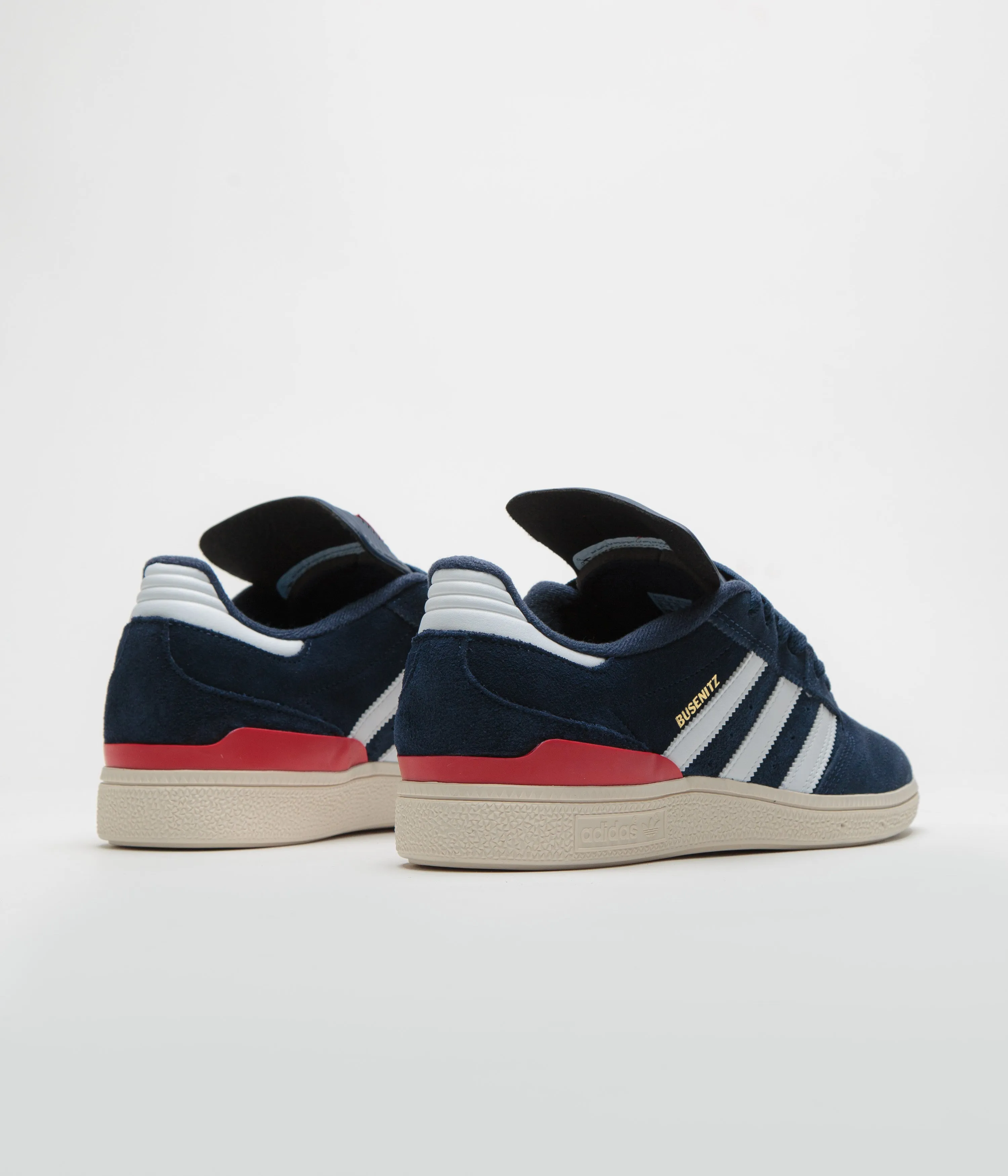 Adidas Busenitz Shoes - Collegiate Navy / FTWR White / Better Scarlet