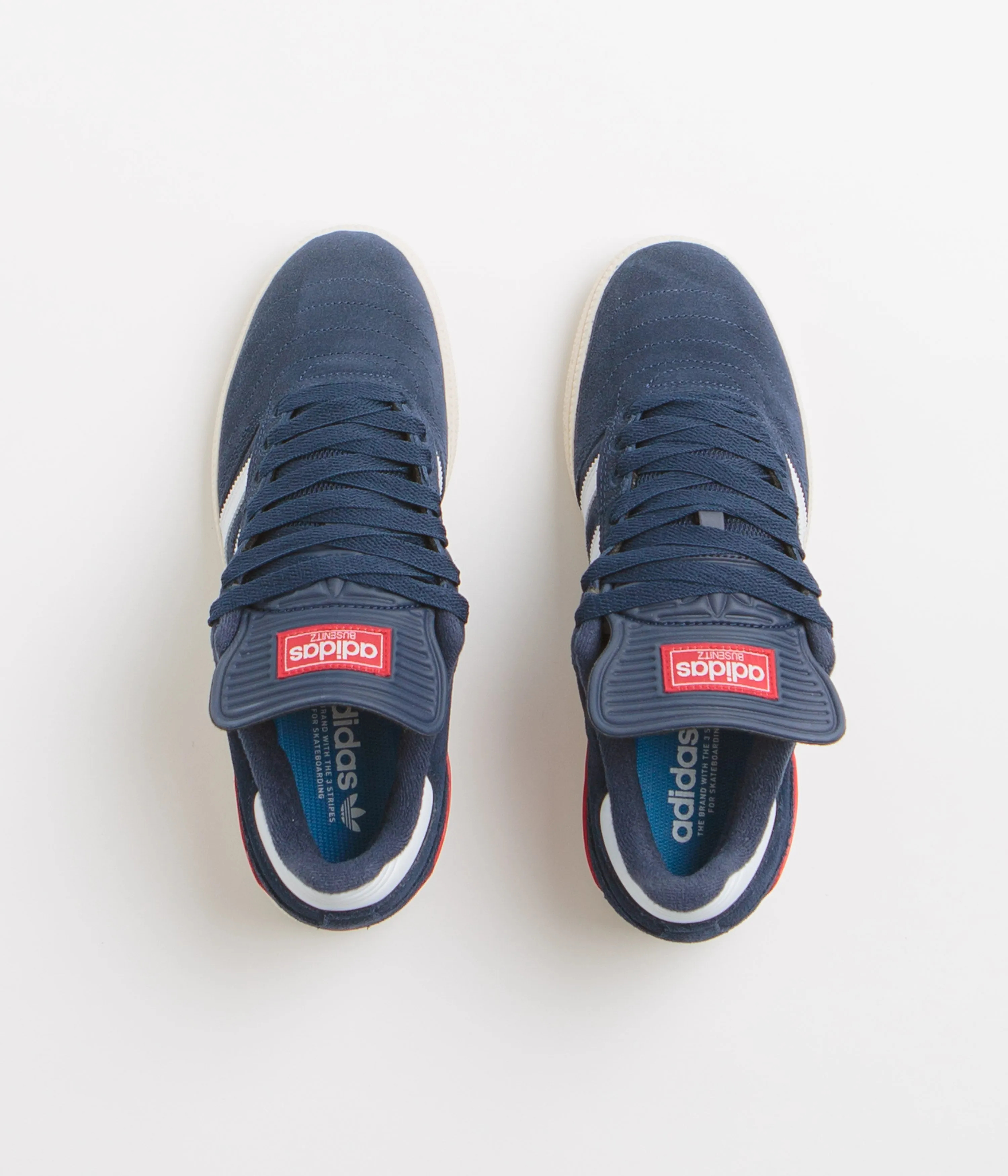 Adidas Busenitz Shoes - Collegiate Navy / FTWR White / Better Scarlet