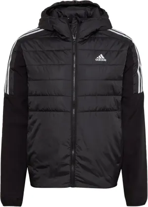 adidas Essentials Men's Insulated Hooded Hybrid Jacket Midweight Jacket