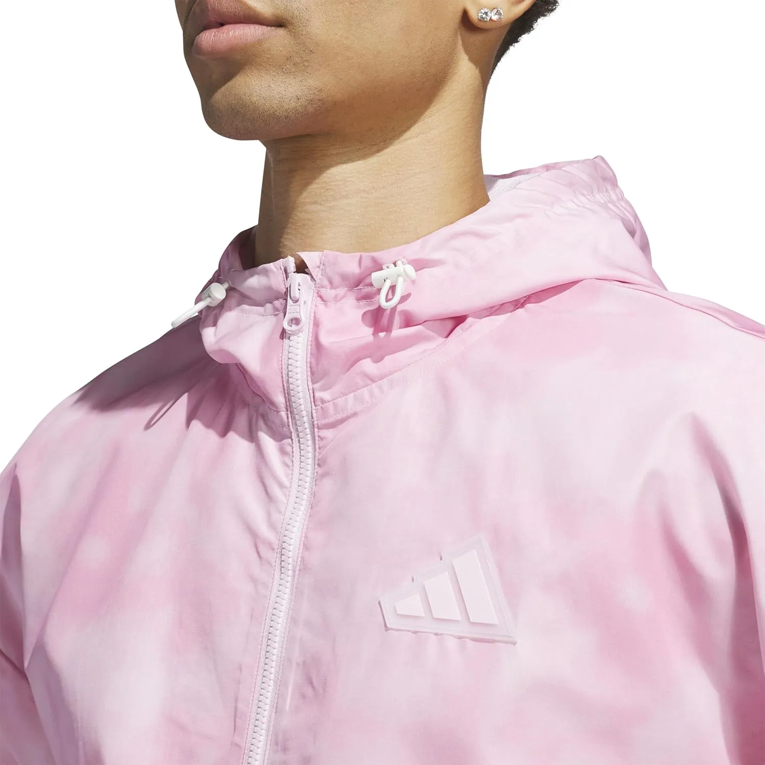 adidas Men's Essentials All Over Printed Woven Jacket