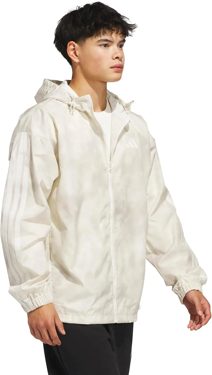 adidas Men's Essentials All Over Printed Woven Jacket
