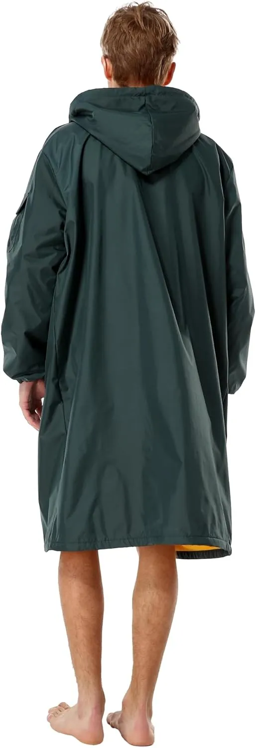 Adoretex New Unisex Swim Team Athletic Waterproof parka, Water Sports Warm Fleece Coat Jacket