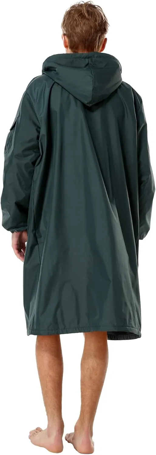Adoretex New Unisex Swim Team Athletic Waterproof parka, Water Sports Warm Fleece Coat Jacket