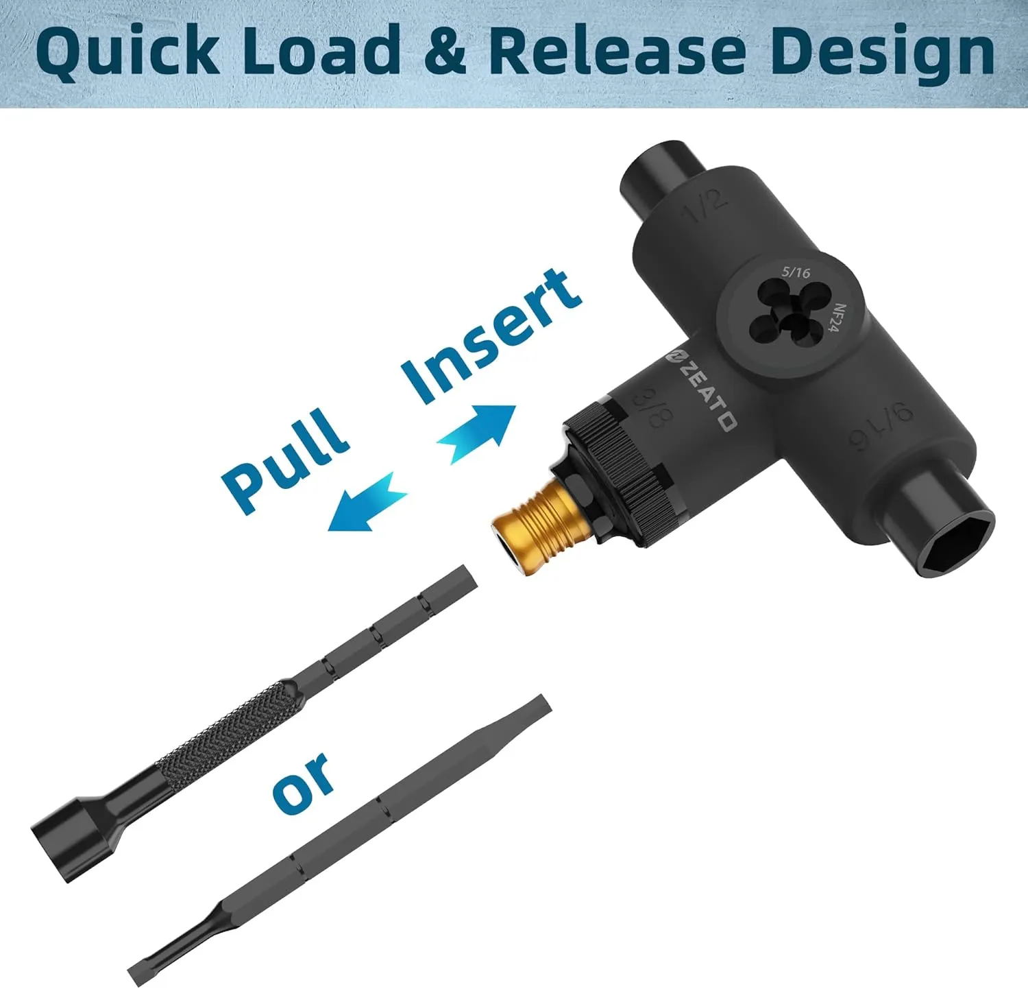 All-in-One Skate Tools Multi-Function Portable Skateboard T Tool Accessory with T-Type Allen Key and L-Type Phillips Head Wrench Screwdriver