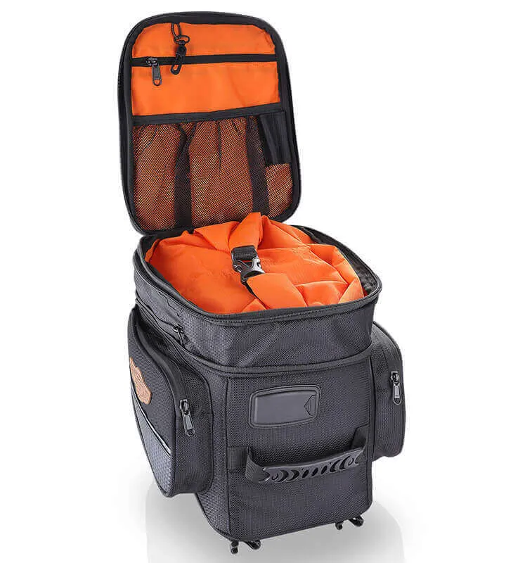 Alpha Semi Hard Universal (Non-Magnetic) Tank Bag with Waterproof Dry Bag 20Ltrs