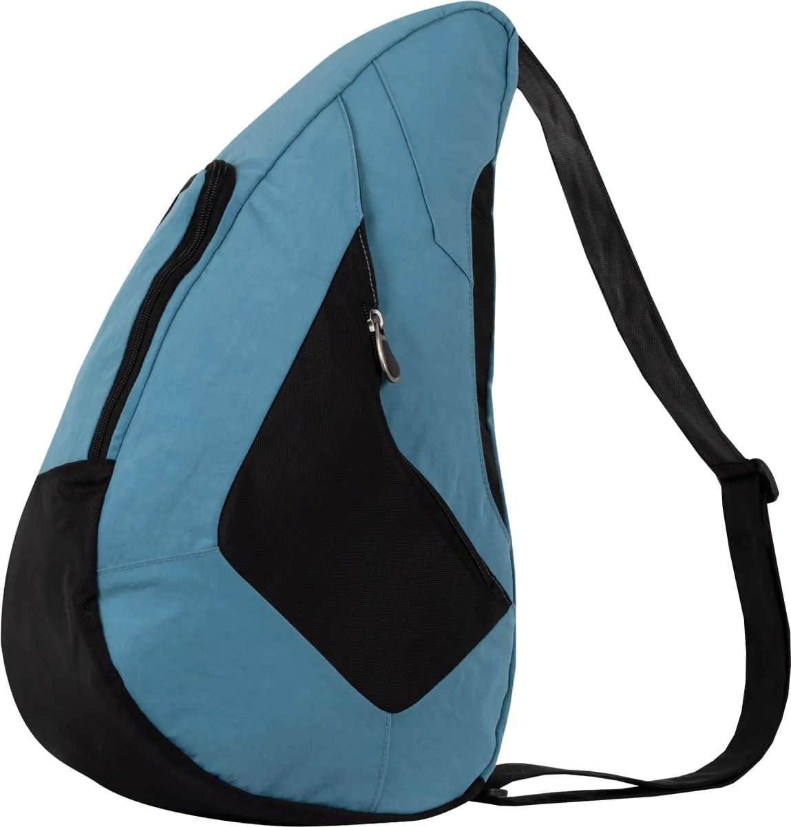 AmeriBag 19" Crossbody Sling Traveler Healthy Back Bag (Chambray)