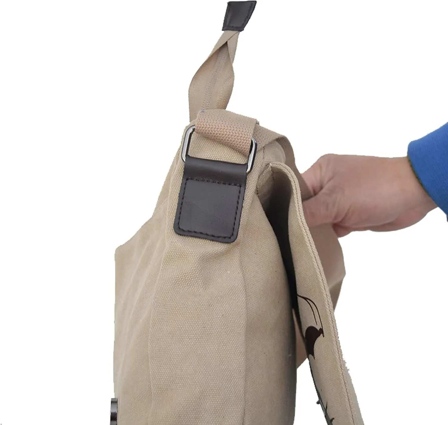 Anime Crossbody Bag Canvas Sling Bag Cute Messenger Bag Shoulder Bag Women Backpack Purse Men Chest Bags Fanny Pack