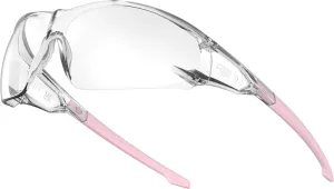 ANSI Z87.1 Anti-Fog Wrap-Around Clear Safety Glasses, Pickleball lab chemistry goggles with Scratch Resistant
