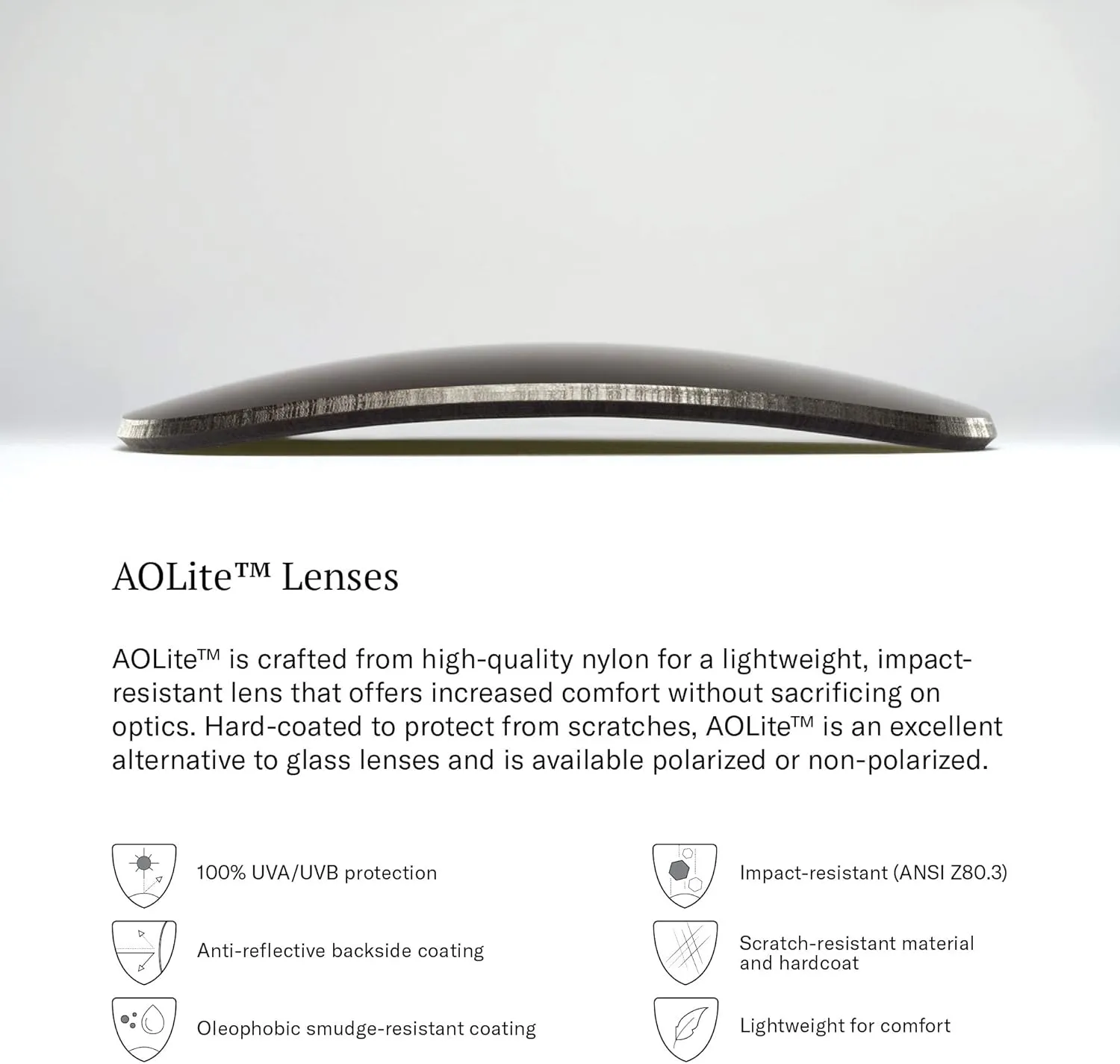 AO Tournament Sunglasses - AOLite Nylon Lenses