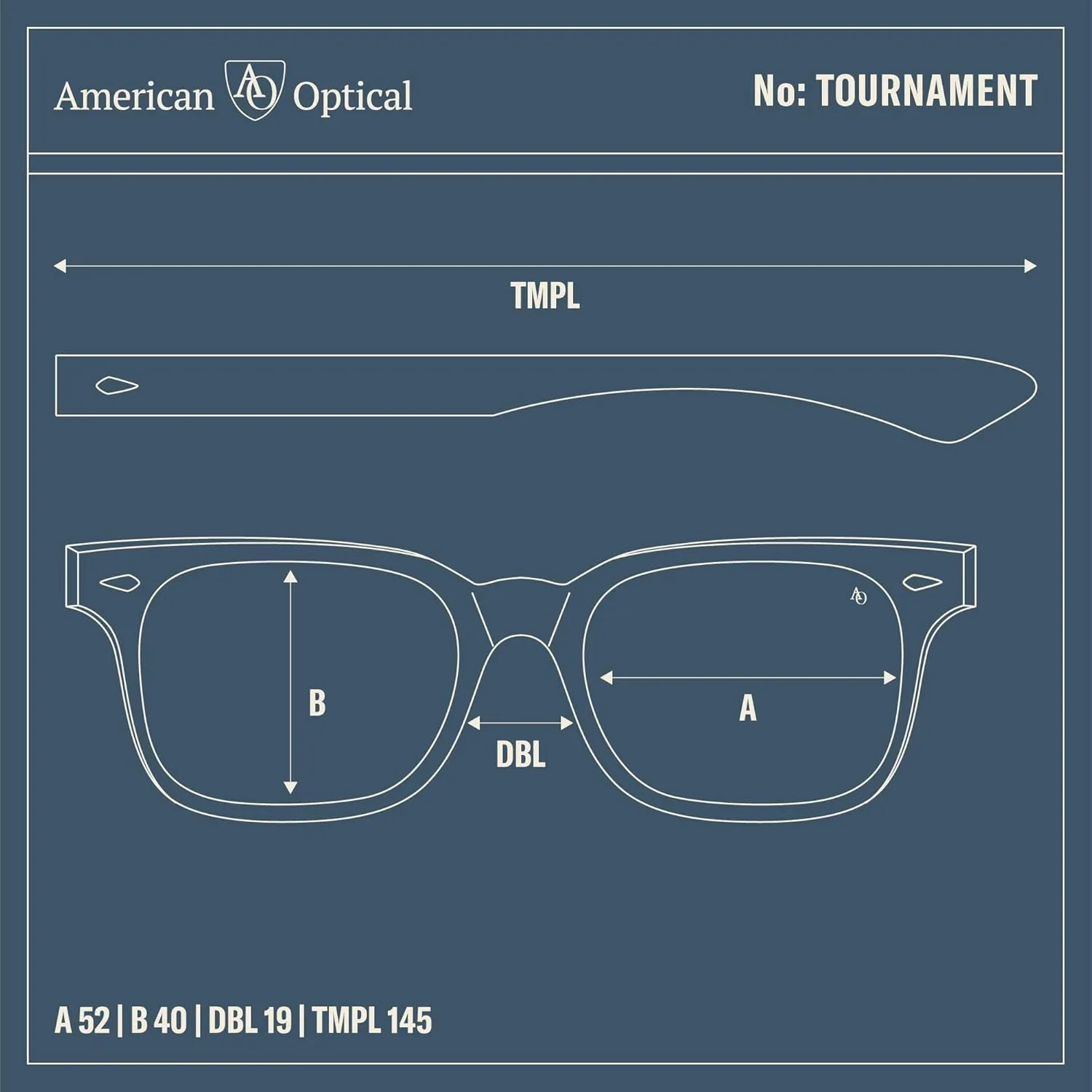 AO Tournament Sunglasses - AOLite Nylon Lenses
