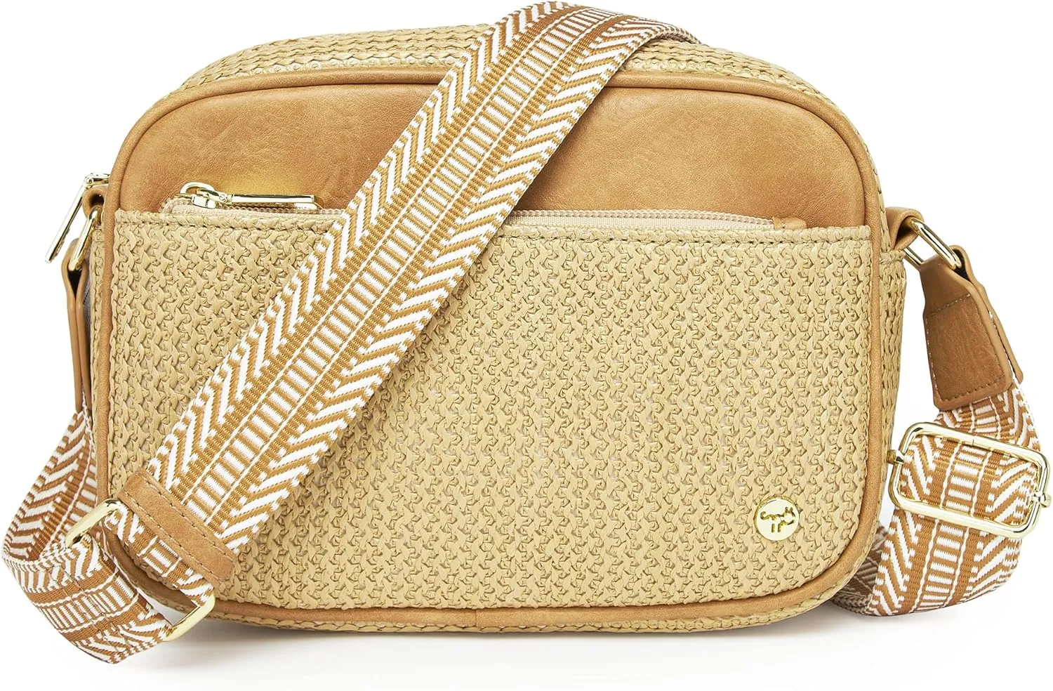AOCINA RFID Straw Summer Purses for Women 2025 Woven Crossbody Bags Shoulder Handbags for Everyday Beach Travel Vacation