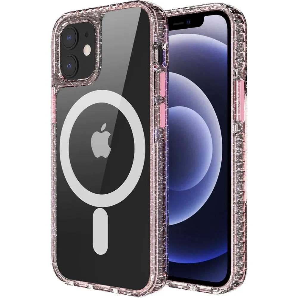 Apple iPhone 12 Mini MagSafe® Case with Lined Shockproof Bumper