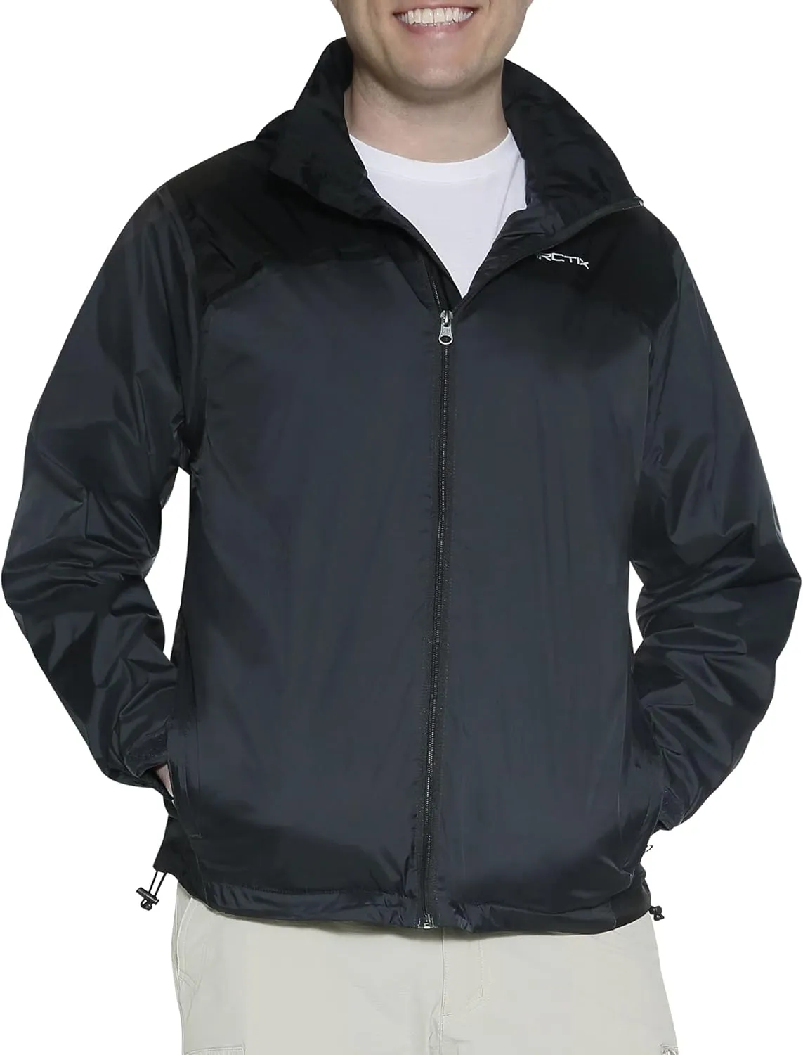 Arctix Men's Fleece Lined Rain Jacket