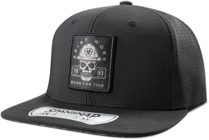 ARIAT Mens Cap Snap Back Reflective Patch Black A290002201
