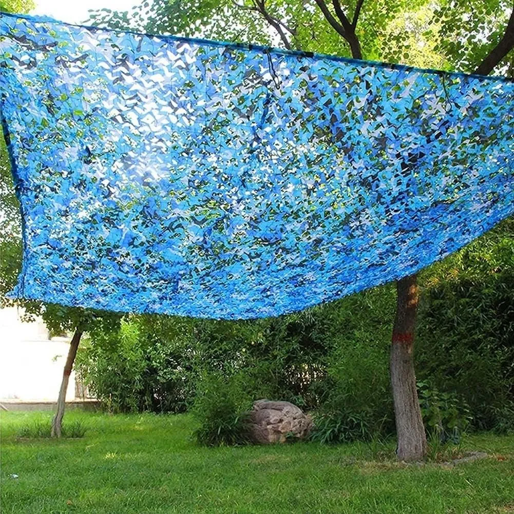 Army Camouflage Netting, Outdoor Hunting Camping Shade Net, Sun Protection/Breathable/Anti-UV 1x1m 1.5x2m 2x3m 2.5x3m 3x4m 4x6m 5x6m 6x7m 8x10m