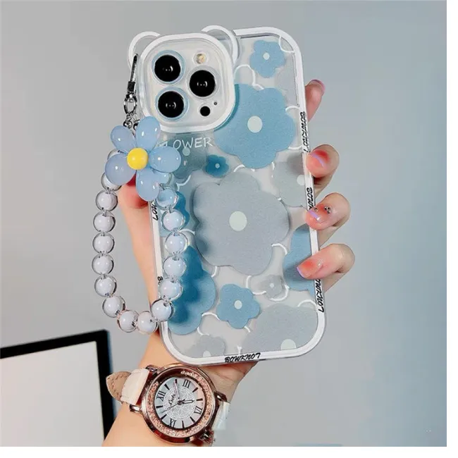 Arya - Diamond Decoration Camera Protected Case with Lanyard