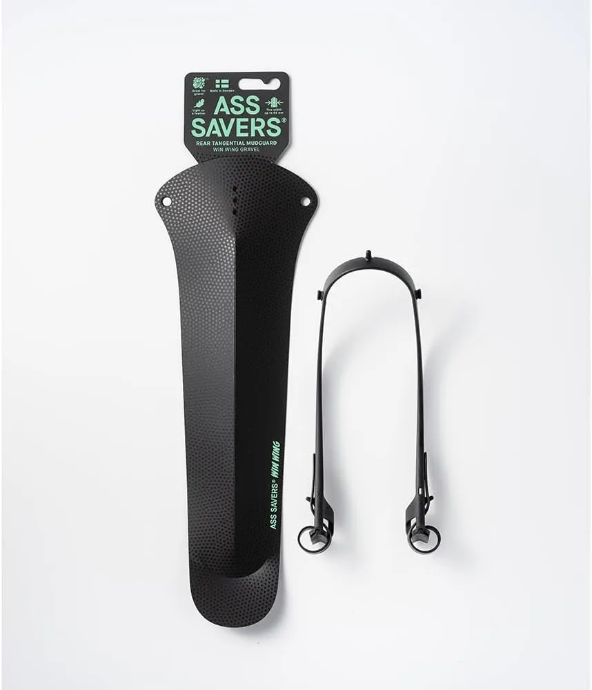 Ass Savers Bicycle Rear Fender Win Wing 2 Gravel Mud Flaps Mudguard