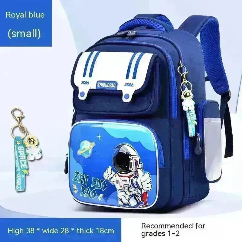 Astronaut Backpack For Elementary School Students, Super Light Weight Reduction And Spine Protection