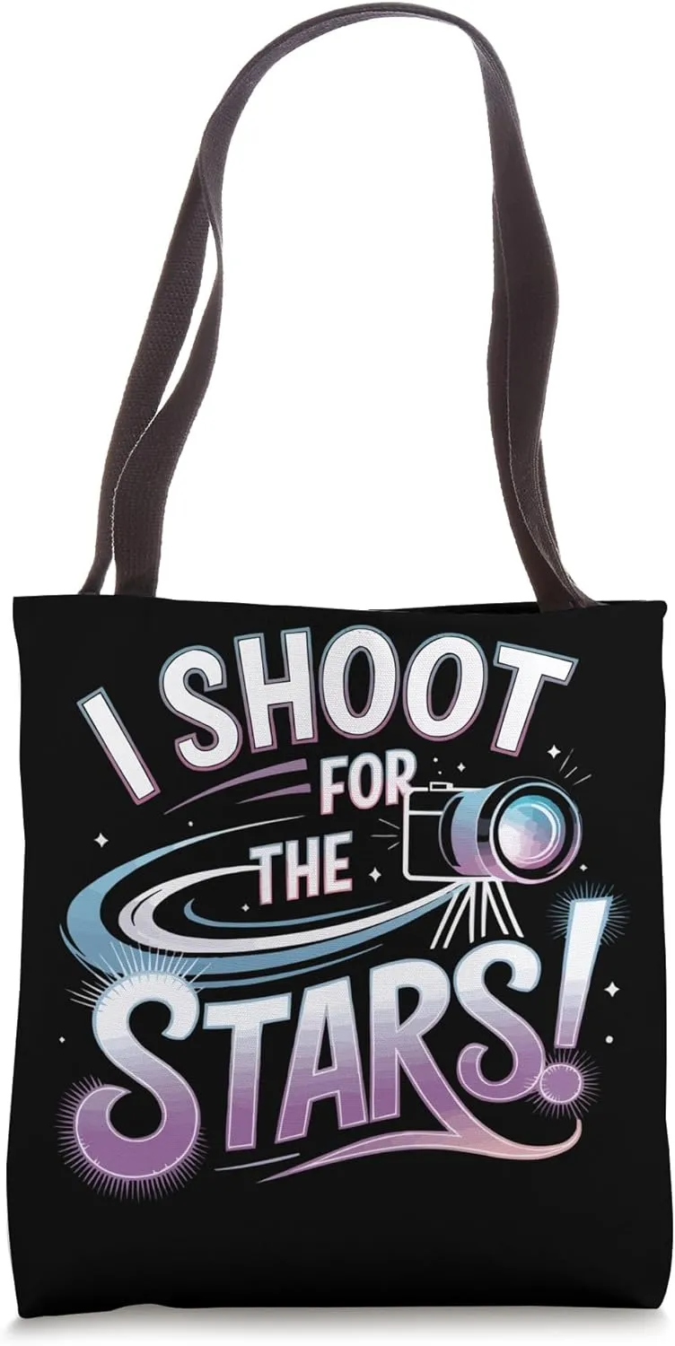 Astrophotography Camera Astronomical Night Sky Photographer Tote Bag