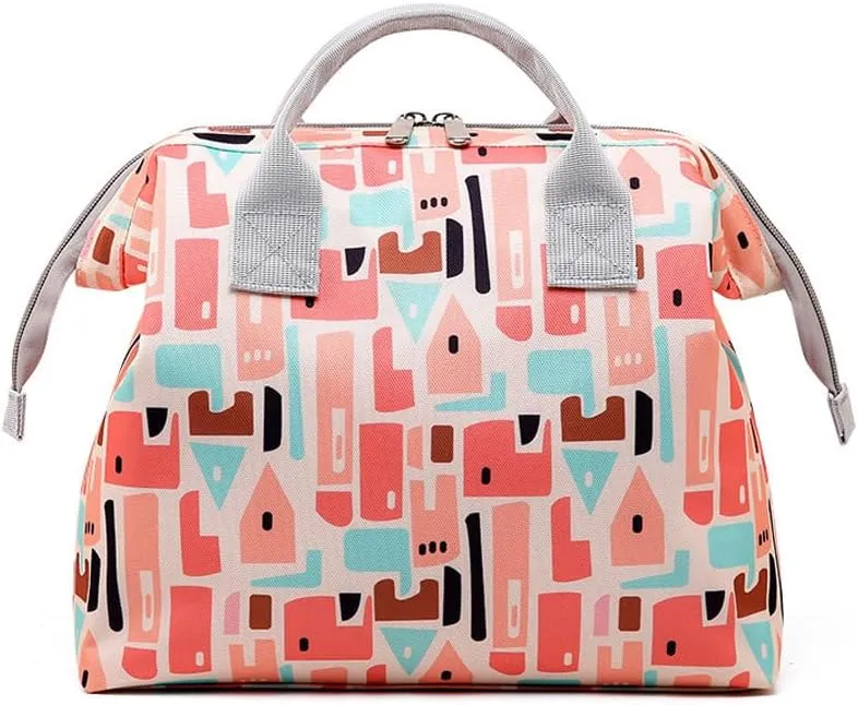 Baby Diaper Bag Large Shoulder Tote Organizer for Girls Cute Newborn Hospital Dad Mom Travel Nursery Handbag